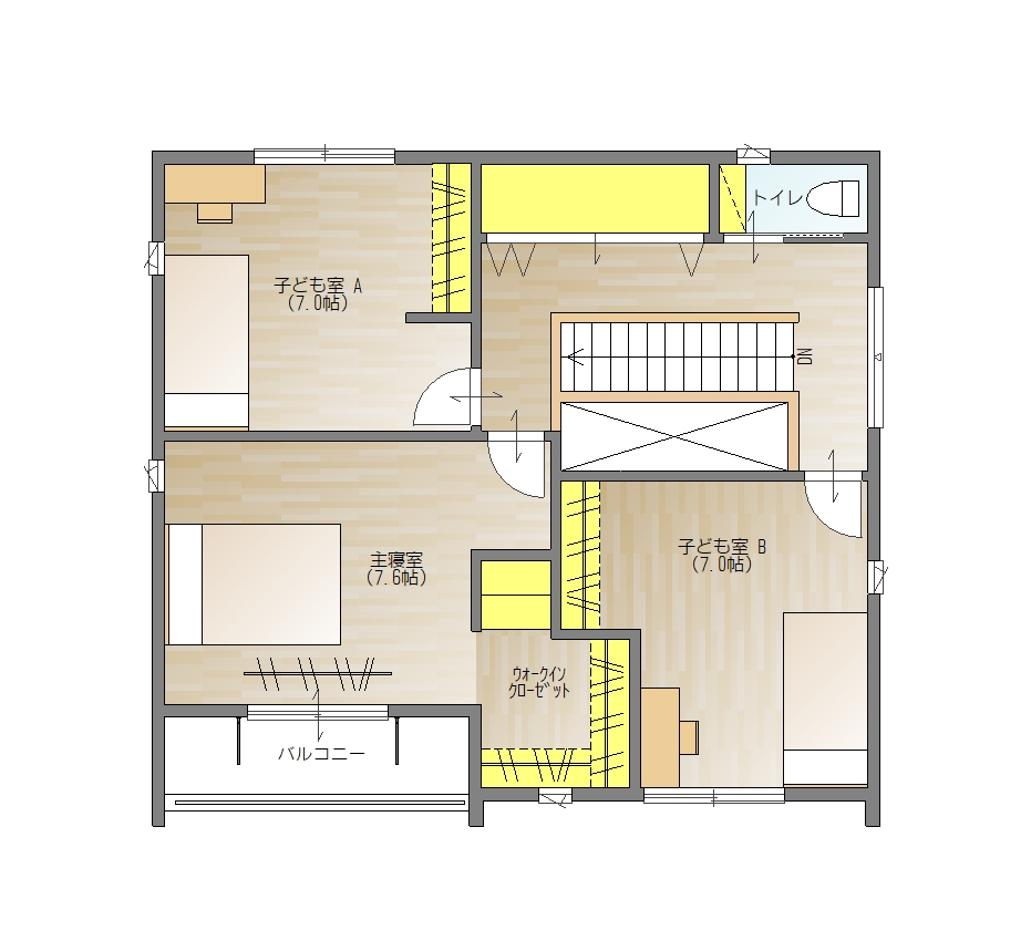 大垣市中川 新築分譲 家具付き建売住宅 中川小徒歩3分で南向き オープン階段のあるおしゃれなデザイナーズ住宅 B区画 の分譲住宅 建売 新築戸建 岐阜の注文住宅 新築一戸建ならセイノーホーム