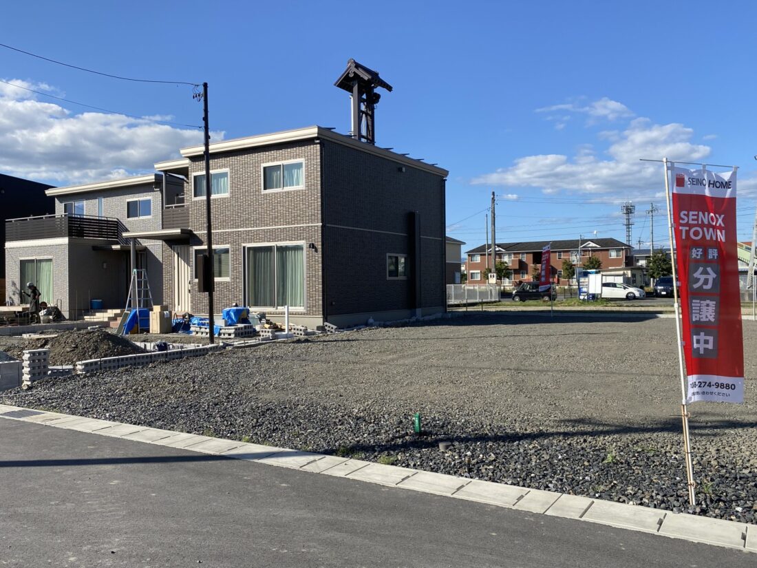 大垣市 中川Ⅱ｜南向きで日当たり良好。中川小学校徒歩1分。【B区画】